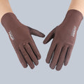Cycling Gloves, Outdoor Driving Gloves, Electric Vehicle Sun Protection Gloves, Non-Slip Touch Screen Fingerless Gloves, Men's Fishing Ice Silk Gloves Wholesale