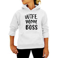 Amazon AliExpress ebay cross-border wife mom printed hooded vests autumn and winter European and American women's