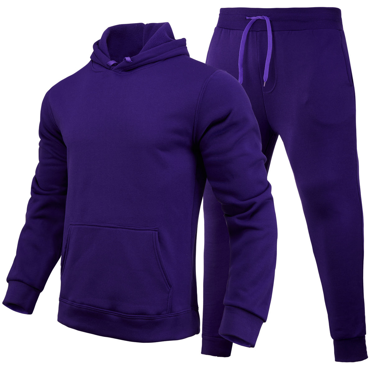 Men's Suit Cross-Border Autumn and Winter Export Pullover Sports Sweatshirt and Sweatpants Fashionable Men's Fleece Hoodie Jacket for Men
