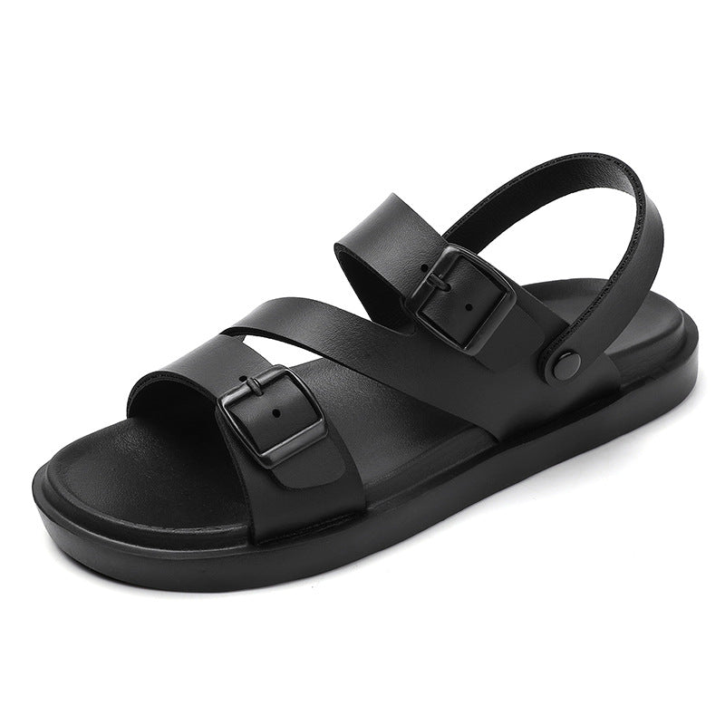 Men's summer leather sandals outerwear explosions