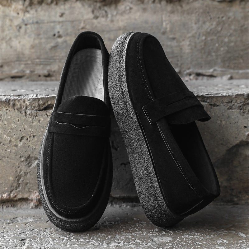Cross-Border Men's Loafers, Beanie Shoes, 2025 Summer New Style, Casual Driving, Lightweight and Comfortable Lazy Shoes, One-Legged Shoes