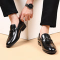2025 Large Size Leather Shoes Men's New Business Formal Casual Shoes Men's British Korean Style Pointed Toe Large Size Shoes