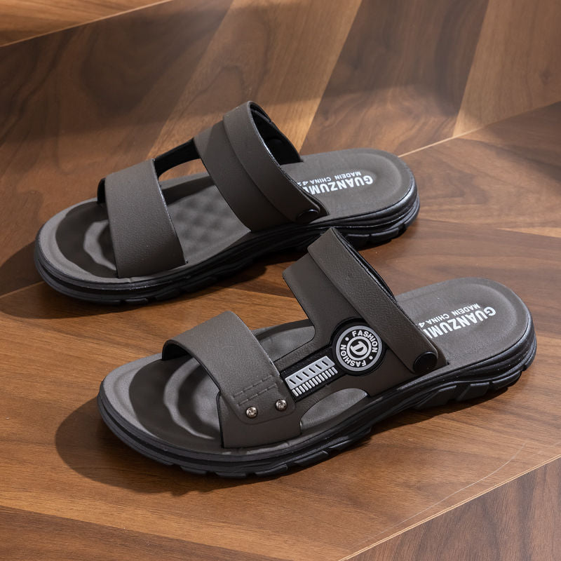 A generation of men's sandals non-slip summer casual middle-aged dad beach sandals wear Vietnamese sandals men