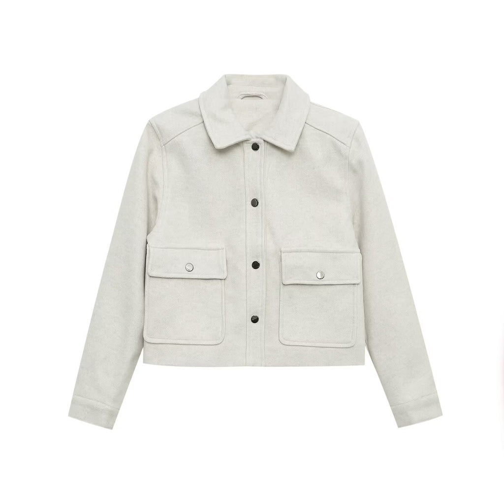 Z Brand 2025 Autumn New Wholesale Fashionable and Elegant Women's Soft Short Jacket Coat for Women 3046260