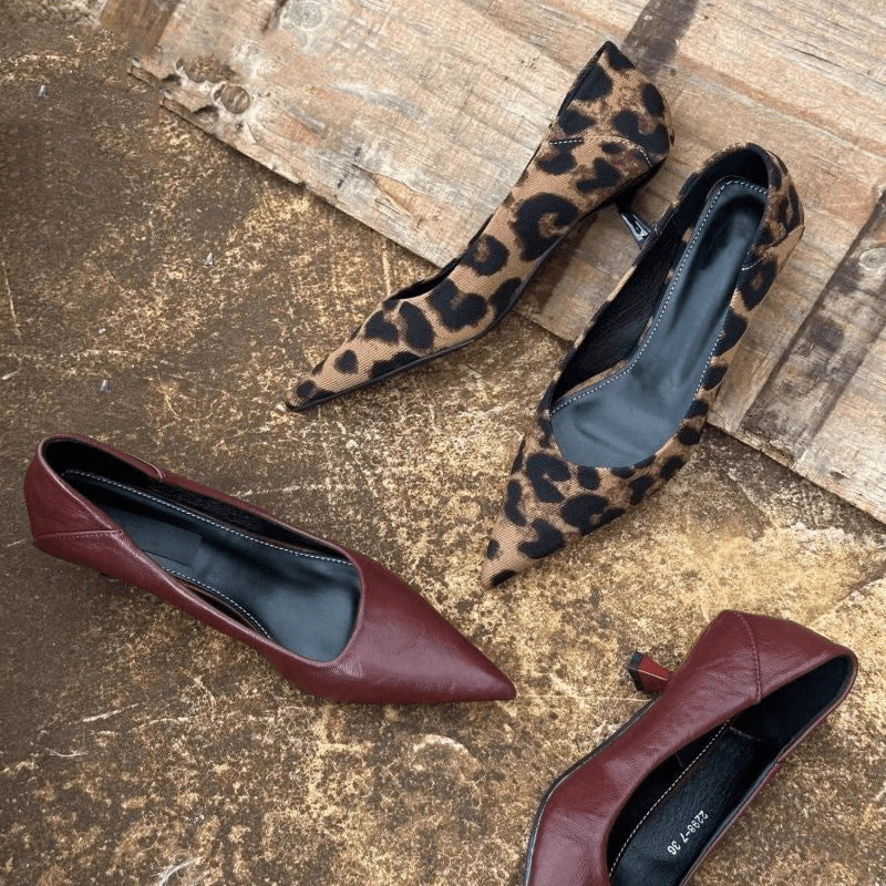 In Stock, One-Piece Dropshipping Available~ Pointed-Toe, Elegant Stiletto High Heels for Women, Stylish and High-End, Comfortable and Non-Tiring, Soft-Soled Single Shoes for Women