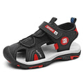 Wholesale Boys Sandals Baotou 2025 Summer Mid-Big Kids Soft Sole Non-Slip Beach Shoes Student Lightweight Sports Sandals