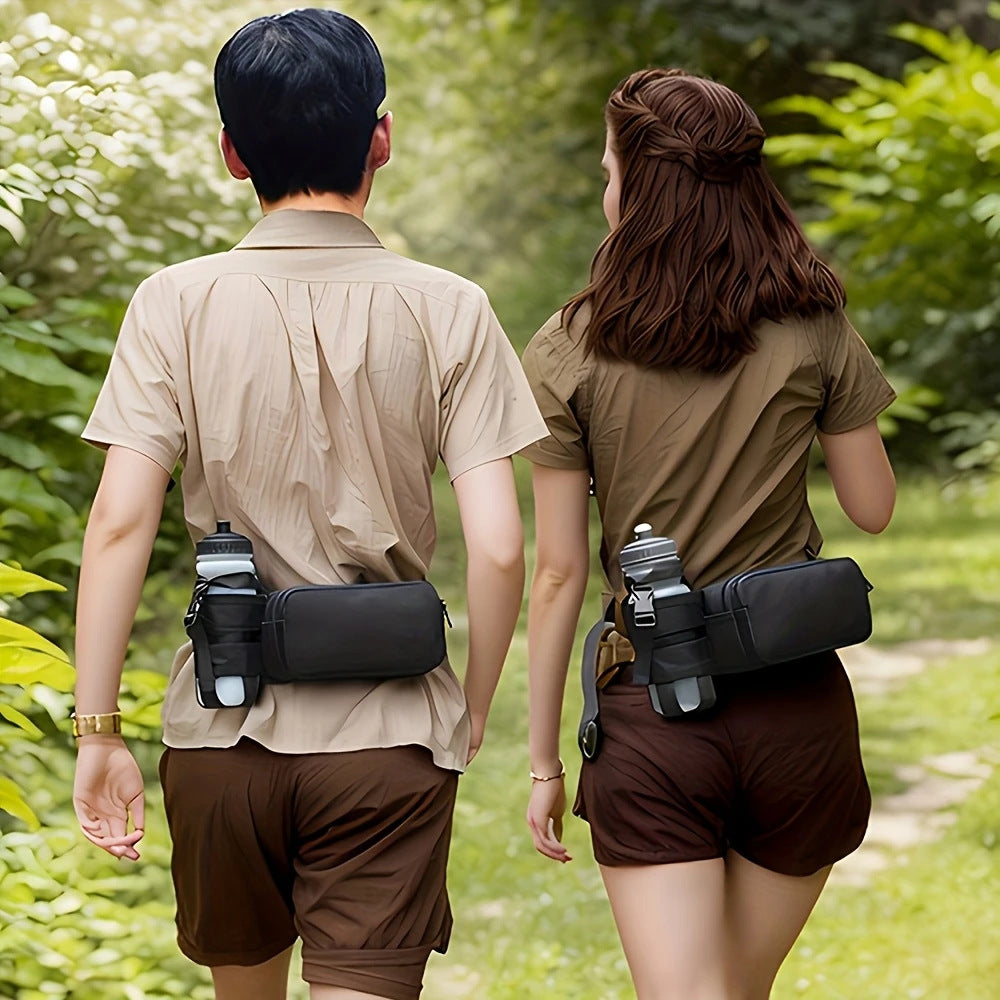 2025 Amazon New Sports Waterproof Waist Bag, Large Capacity, Portable, Simple Style for Morning Exercise, Running, and Outdoor Sports