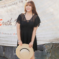 Two-Piece Swimsuit for Women 100kg Tummy Control Slimming Plus Size Sexy Korean Ins Conservative Student Hot Spring Swimwear