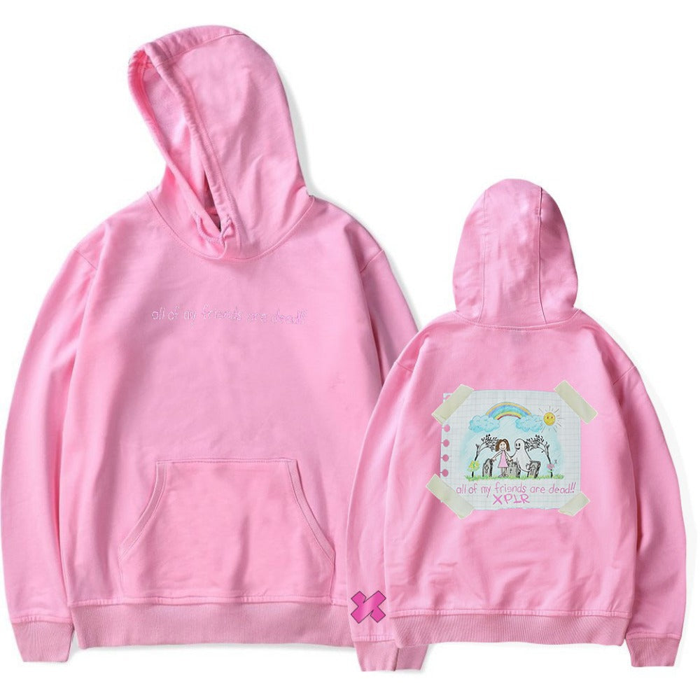 Xplr Sam and Colby Merch Graveyard Hoodies Unisex Hooded Swe