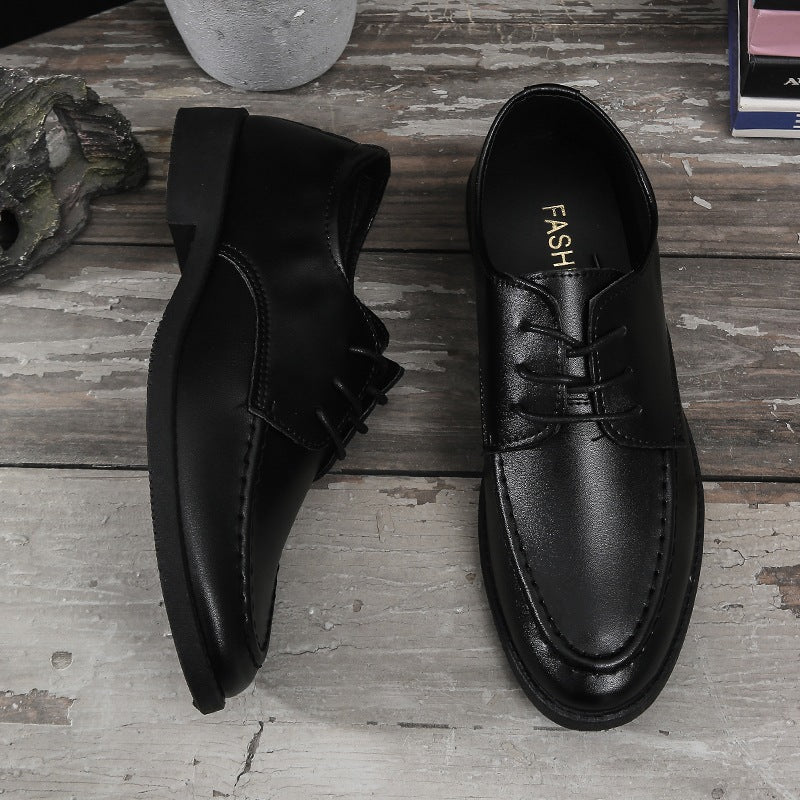 Leather shoes men's soft bottom men's leather shoes business formal wear leather shoes men's dad shoes work business casual shoes men's shoes
