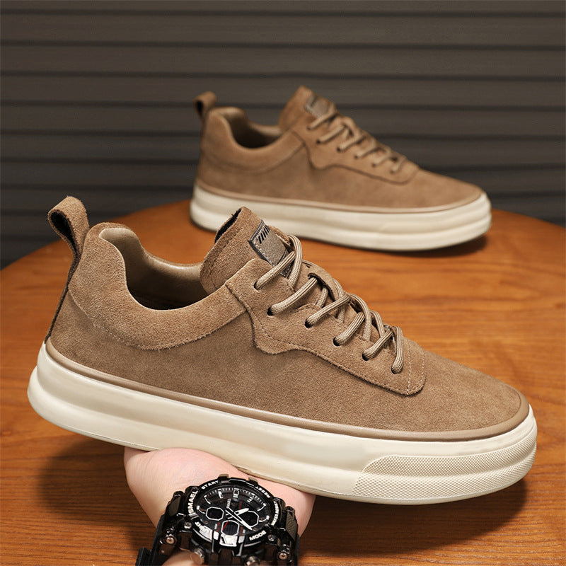 Autumn New Low-Top Sneakers for Men, Korean Style Trendy Student Sports Casual Shoes, Versatile Men's Shoes, Cross-Border Large Sizes