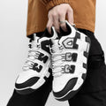 Leather Men's Sneakers, Fashionable and Versatile, Sports and Leisure Men's Shoes, Sports Shoes, Dad Shoes, Comfortable and Versatile for Students