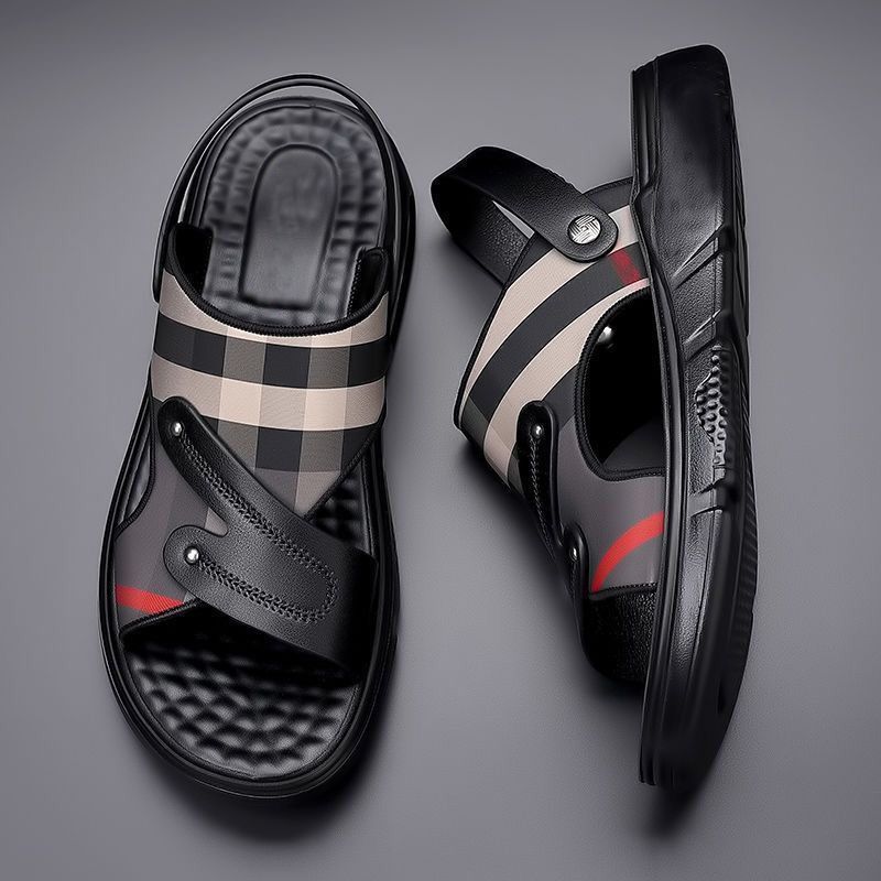 High-grade men's sandals new summer sandals men's wear-resistant non-slip soft bottom outdoor dual-purpose sandals