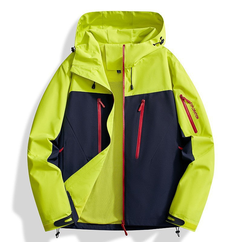 Cross-Border Thin Casual Jackets for Men and Women, Windbreaker Jackets, Waterproof and Windproof Work Jackets, Men's Jackets, Group Purchase