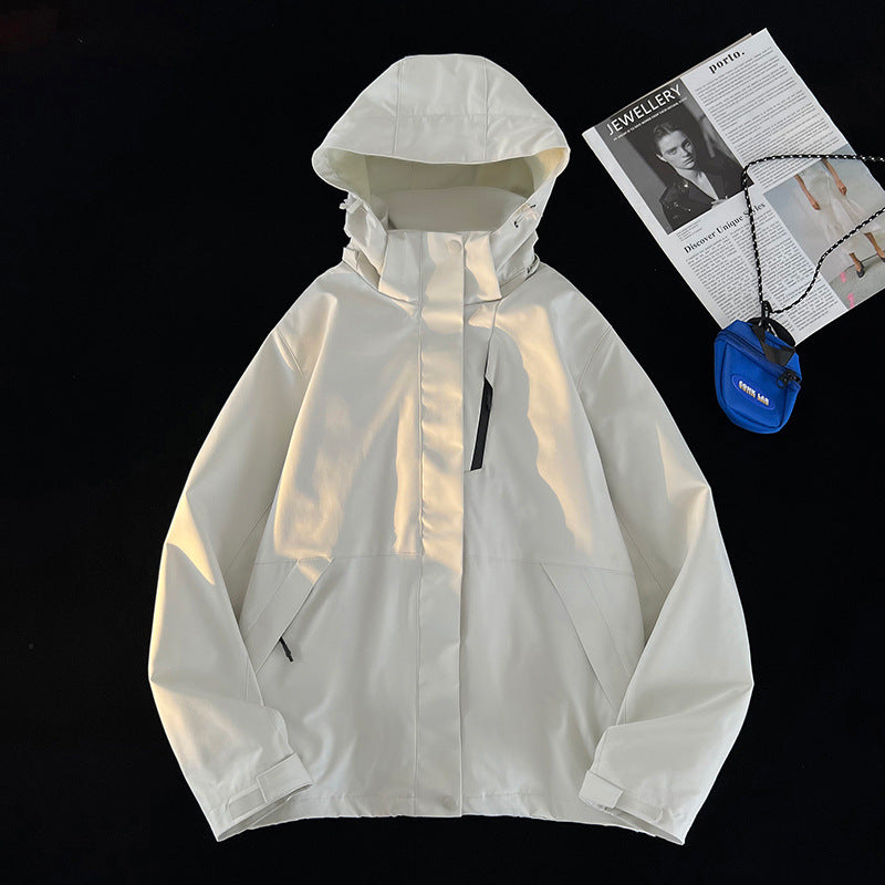 Jack Chuanyang Mountain Trendy Brand Outdoor Rush Jacket Couple's Jacket Men's and Women's Three-in-One Removable Windproof Waterproof Suit