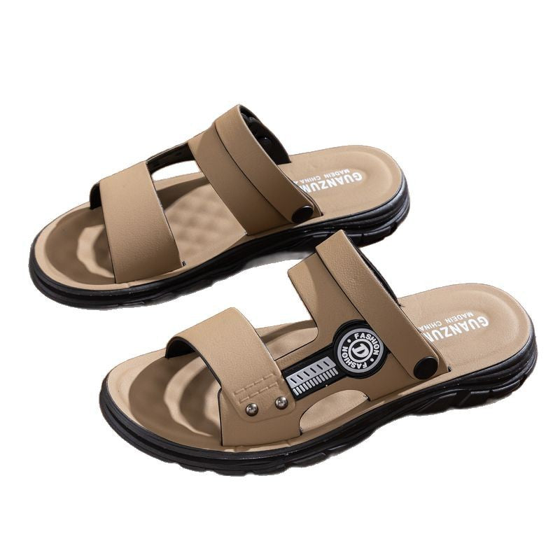 A generation of men's sandals non-slip summer casual middle-aged dad beach sandals wear Vietnamese sandals men