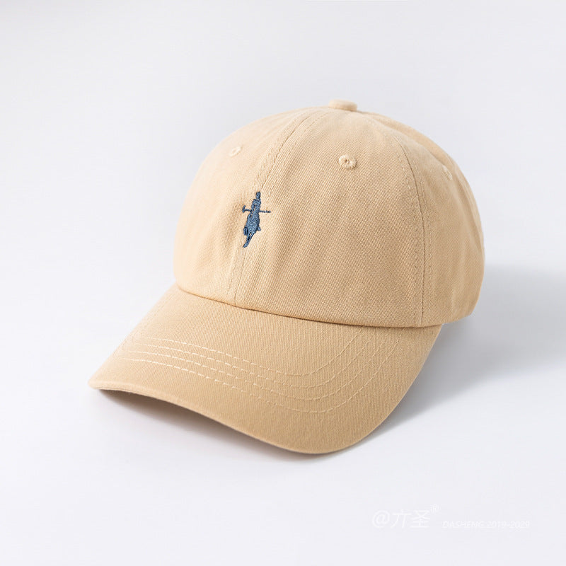 2025 New Hats for Men and Women in Spring and Summer Curved Brim Soft Top Peaked Caps Trendy Running Special Versatile Sunshade Breathable