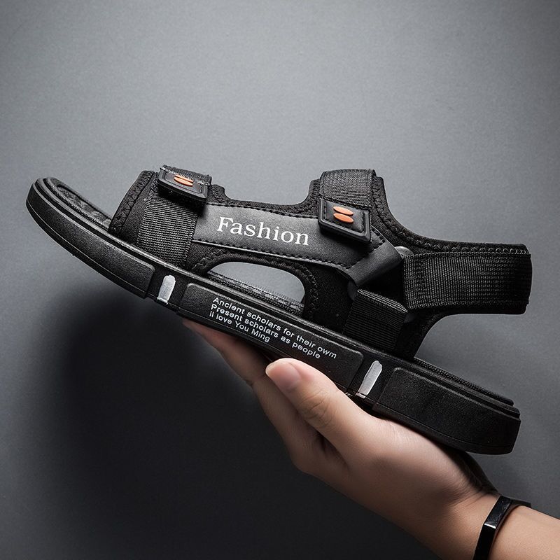 Sandals for Men 2026 New Summer Sports and Leisure Driving Sandals Trendy Non-Slip Outdoor Beach Shoes Men's Slippers
