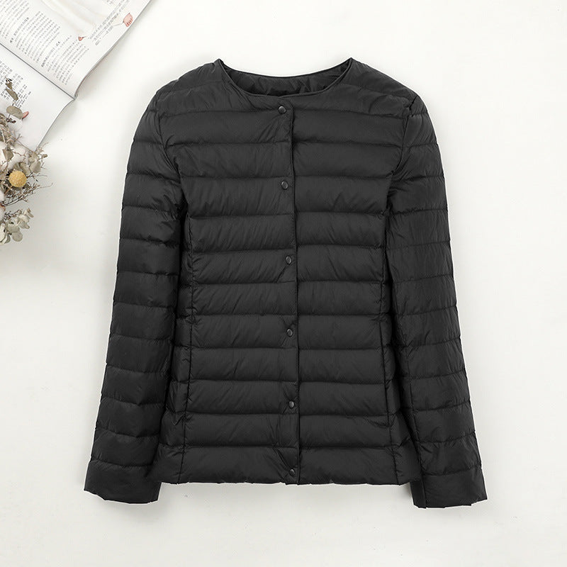 Winter 2024 New Warm Duck Down Liner Women's Lightweight Interior Fashion Casual All-match Down Jacket