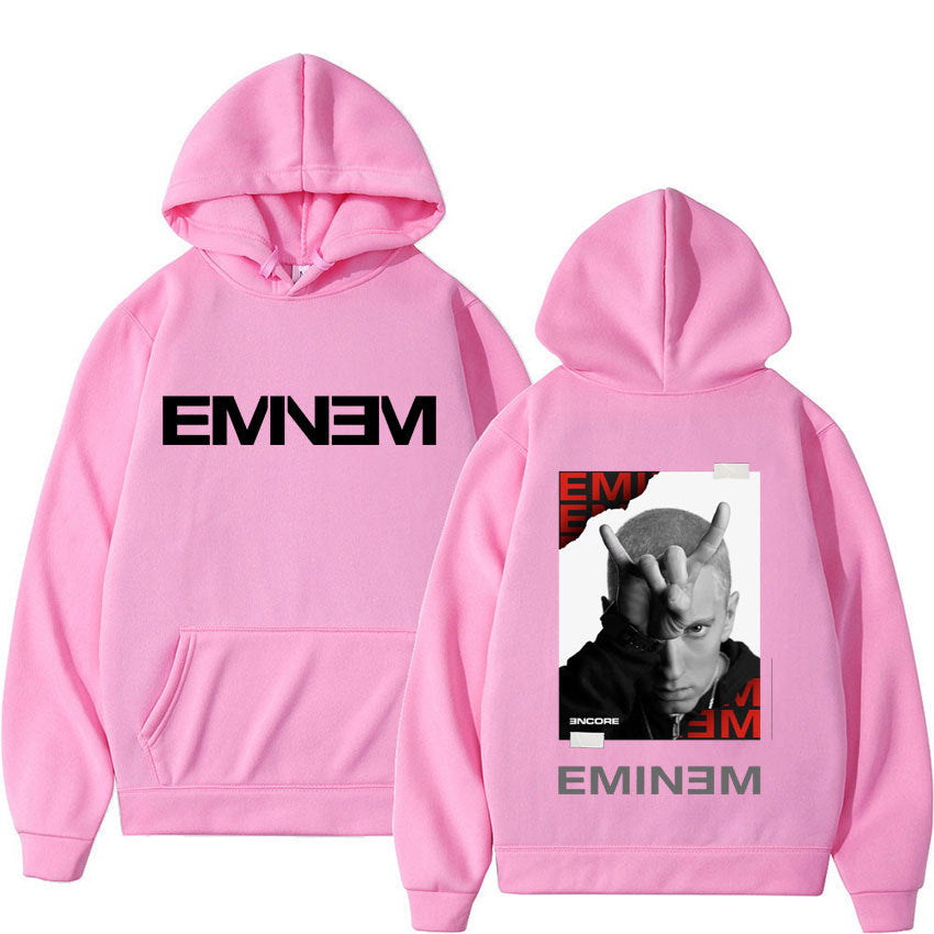 Rapper Eminem Music Album Hoodies World Tour Graphic Hoodie