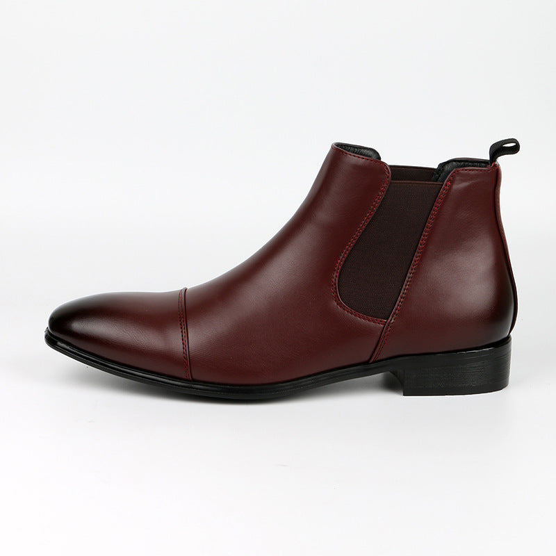 Cross Border plus size Men's Shoes Retro Chelsea Men's Boots Amazon Independent Station