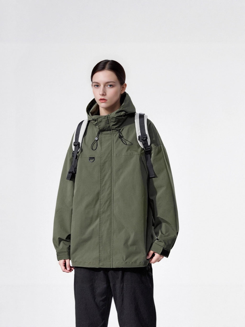 Men's American Windproof Jacket Men's Spring and Autum 2025 New Outdoor Functional Workwear Assault Jacket Tops