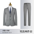 Four Seasons Serge Suit Business Suit for Men and Women Autumn Slim-fit Business Suit Women's Pants Vest Dress