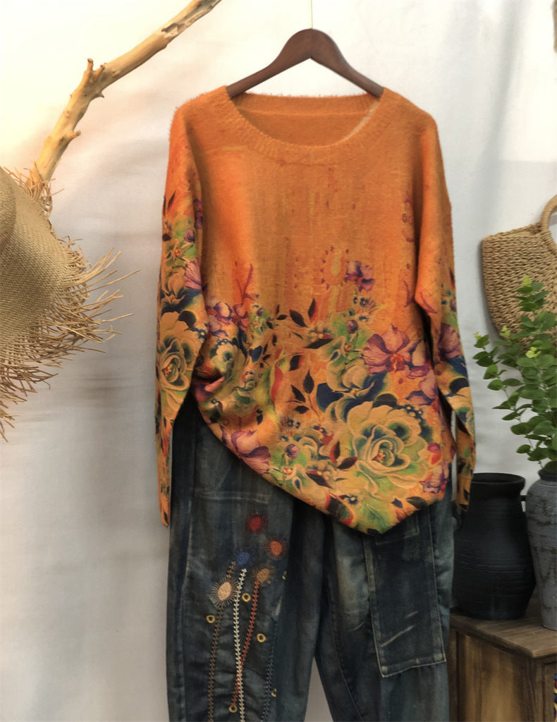 Autumn and Winter New Pullover Sweaters, Girly Style Sweaters, Outer Wear Sweaters, Slimming Internet Celebrity Tops, Women's Sweaters Wholesale