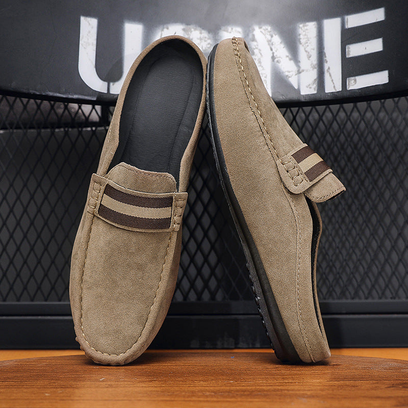 Loafers Men's Lightweight Men's Beanie Shoes Men's Shoes Summer Slip-On Slippers Soft Sole Lazy Cross-Border Hot Style Dropshipping