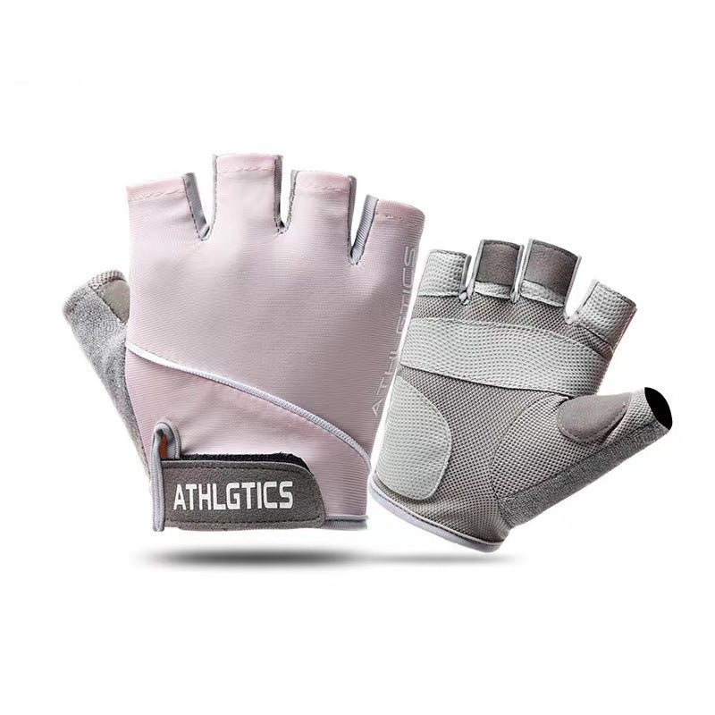 Fitness Gloves Men's and Women's Half-Finger Thin Equipment Training Non-Slip Wear-resistant Anti-cocoon Mountaineering Cycling Gloves