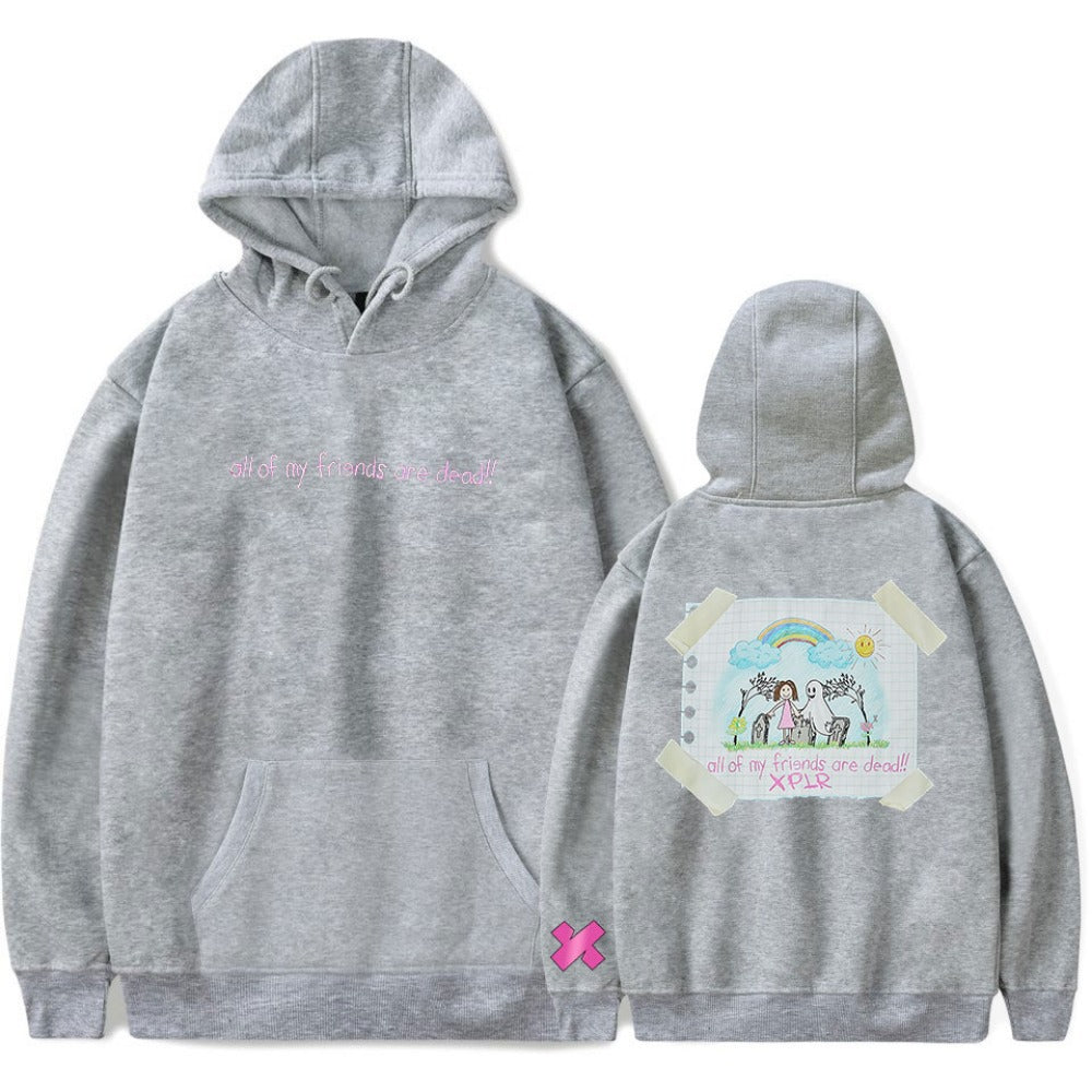 Xplr Sam and Colby Merch Graveyard Hoodies Unisex Hooded Swe