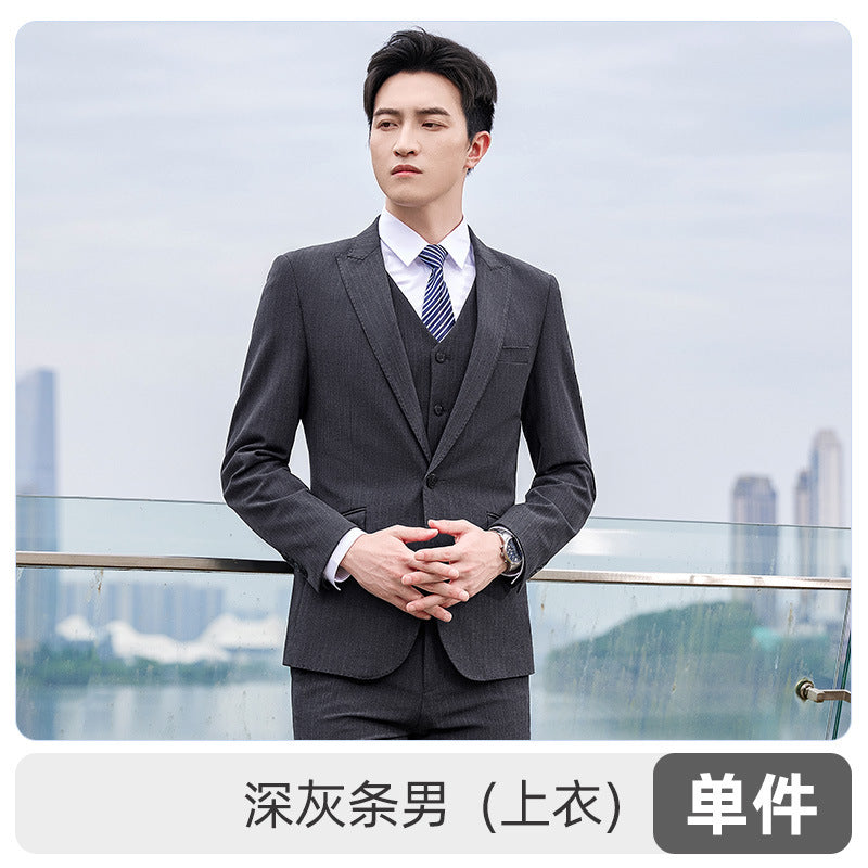 Autumn and winter new men's and women's same style business attire 4S shop business suit suit slim temperament hotel formal overalls