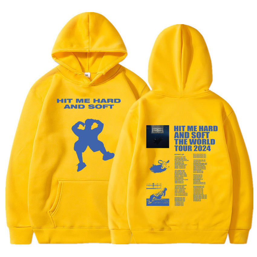 Hit Me Hard and Soft 2024 Tour Hoodie Men Women Clothing Fas