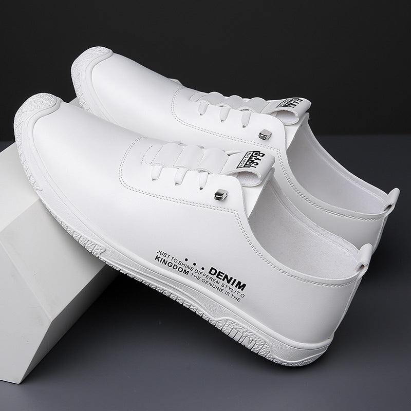 2026 New Casual Men's Shoes, Breathable Trendy Loafers, Slip-On Loafers, Soft-Soled White Shoes, Direct Sales from the Manufacturer