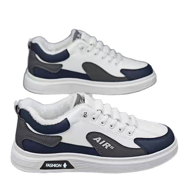 New Men's Easiest for Match Trendy Sneakers Single Cotton Slip-On Running Shoes Business Lightweight Cross-Border Breathable Casual Shoes