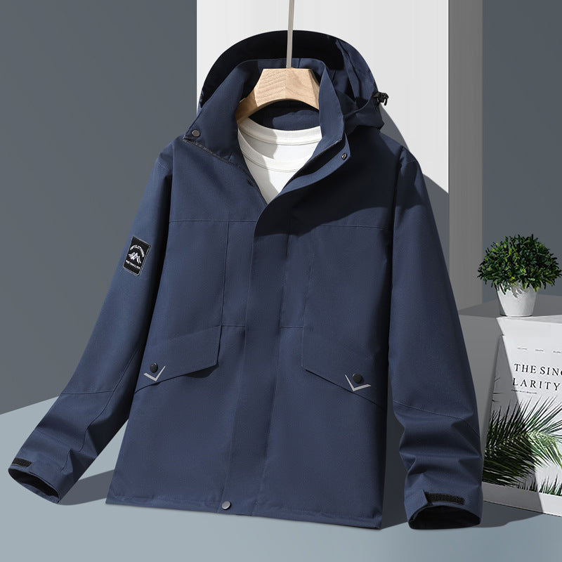 New Couple Jacket Men's and Women's Casual Jacket Outdoor Spring and Autumn Mountaineering Jacket Outdoor Couple's Jacket