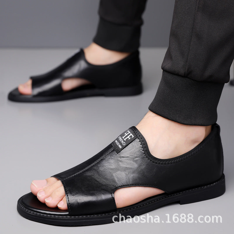 Men's Sandals, in Stock in Us Overseas Warehouse, Dropshipping Available, 2025 Breathable Flat Comfortable Summer Style Trendy Brand Non-Slip