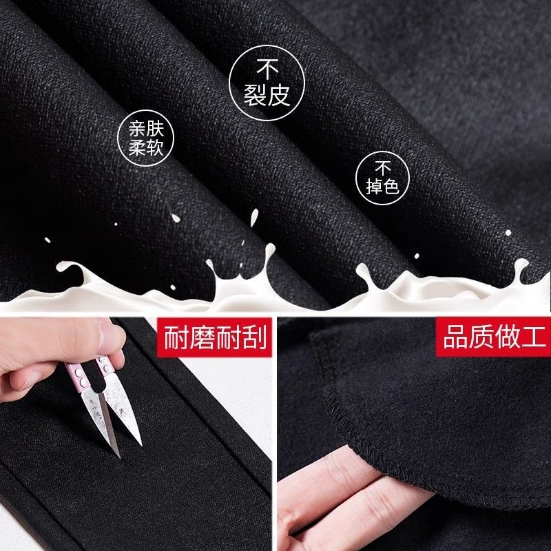 Windproof Leather Pants for Women 2025 Autumn and Winter New Style Fleece-Lined Thickeneded High-Waist Coated Leggings for Women to Wear Slimming Look Pants
