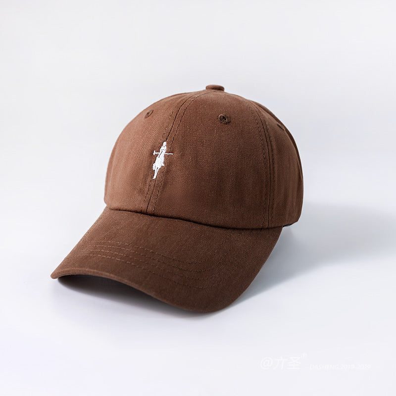2025 New Hats for Men and Women in Spring and Summer Curved Brim Soft Top Peaked Caps Trendy Running Special Versatile Sunshade Breathable