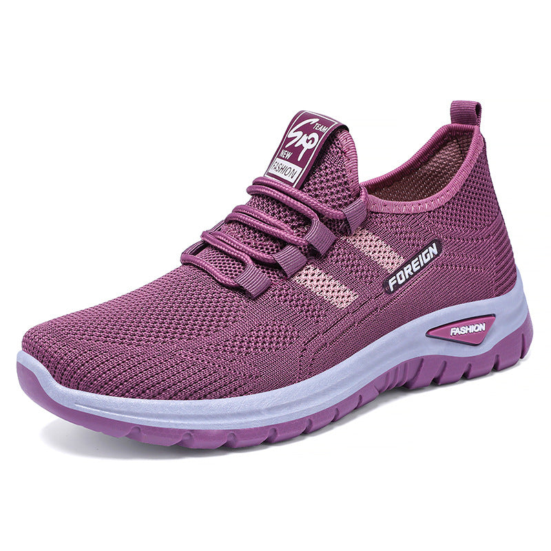 Sports Shoes for Women 2026 Summer New Style Outdoor Breathable Mesh Shoes Fashionable Casual Shoes Women's Low-Top Women's Shoes