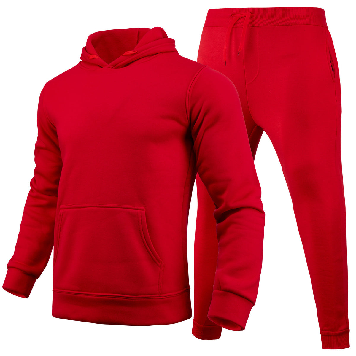 Men's Suit Cross-Border Autumn and Winter Export Pullover Sports Sweatshirt and Sweatpants Fashionable Men's Fleece Hoodie Jacket for Men