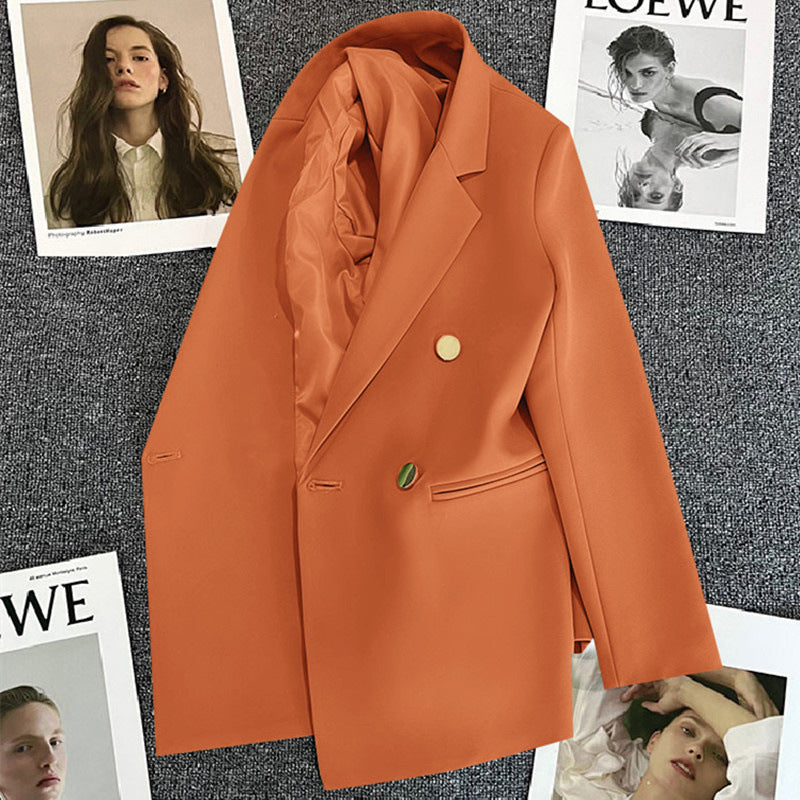 Green Small Blazer for Women 2025 Spring New Style Slimming Internet Celebrity Street Top Trendy Women