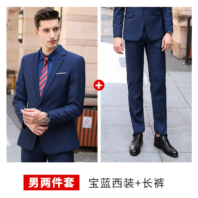 Business Attire for Men and Women, Autumn and Winter Fashionable Slim Business Suits, Women's Four-Piece Vest Formal Suits