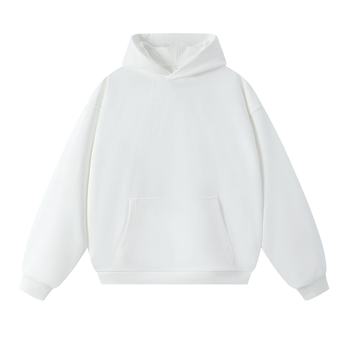 New Style Couple's Loose-Fitting Round-Neck Hooded Sweatshirt, Long-Sleeved Sweatshirt, Heavyweight Pure Cotton 400g Hoodie with Printed Logo