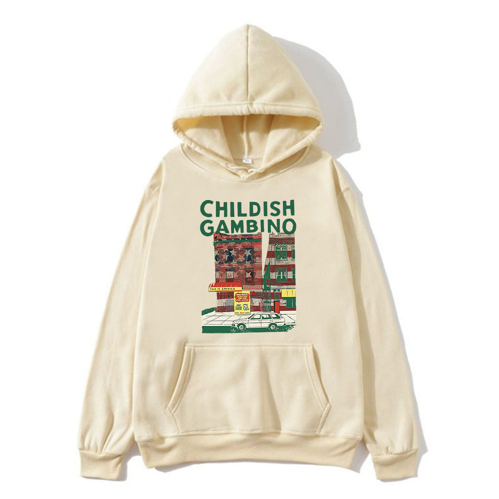 Childish Gambino Hoodies Men's Clothing Long Sleeve Men Women H