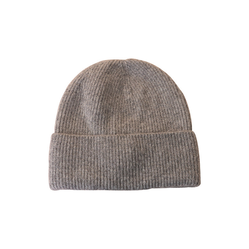 New Autumn and Winter Wool Women's Hats, Winter Warm Woolen Hats, Versatile Cold Hats, Knitted Hats, Wholesale Cross-Border