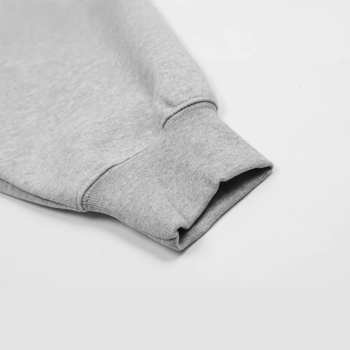 11KN American Street boxy Grey Hooded Sweater New Fashion All-match cleanfit Top Hoodie