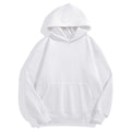 500g Imitation Cashmere Off-Shoulder Sweatshirt Custom Work Clothes Cultural Shirt Round Neck Hoodie Jacket with Logo Printed