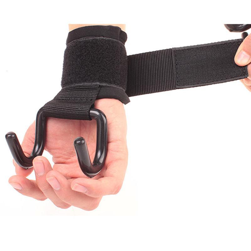 Fitness Squat Weight Lifting pull-up Wrist Hook Horizontal Bar Sports Equipment Strength Reduction Training Hook