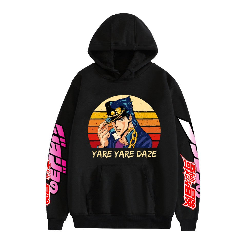 New wonderful adventure printed hoodie loose casual men's and women's trendy autumn and winter cross-border sweater Hoodies